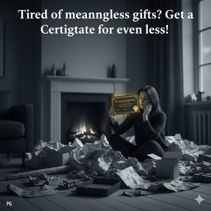 The "Absolute Nothing" Certificate (Only $4.99)